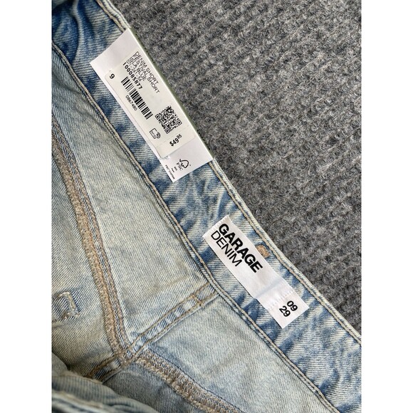 Garage Denim Festival Shorts Women Size 9 Distressed Cut-Off Blue Cotton NEW - Picture 4 of 10